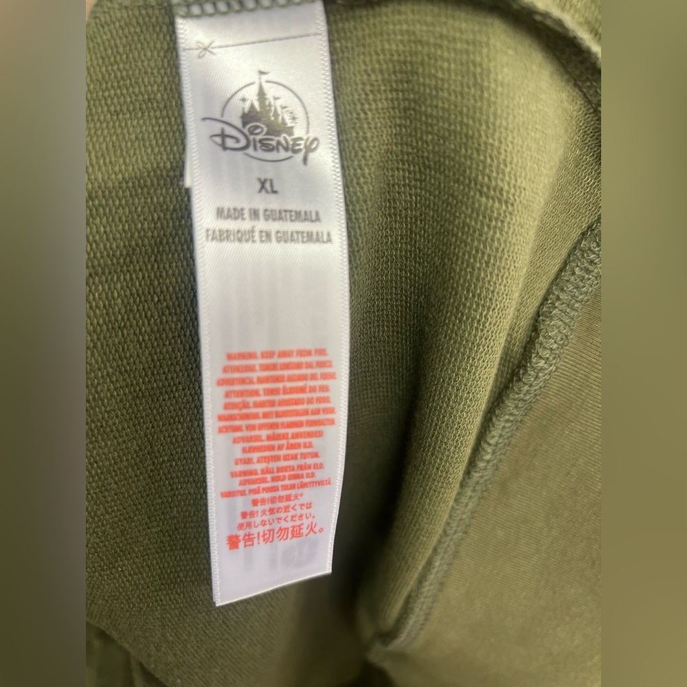 Disney Parks- Starwars - Womens XL Sweatshirt- Olive Green - Picture 6 of 6